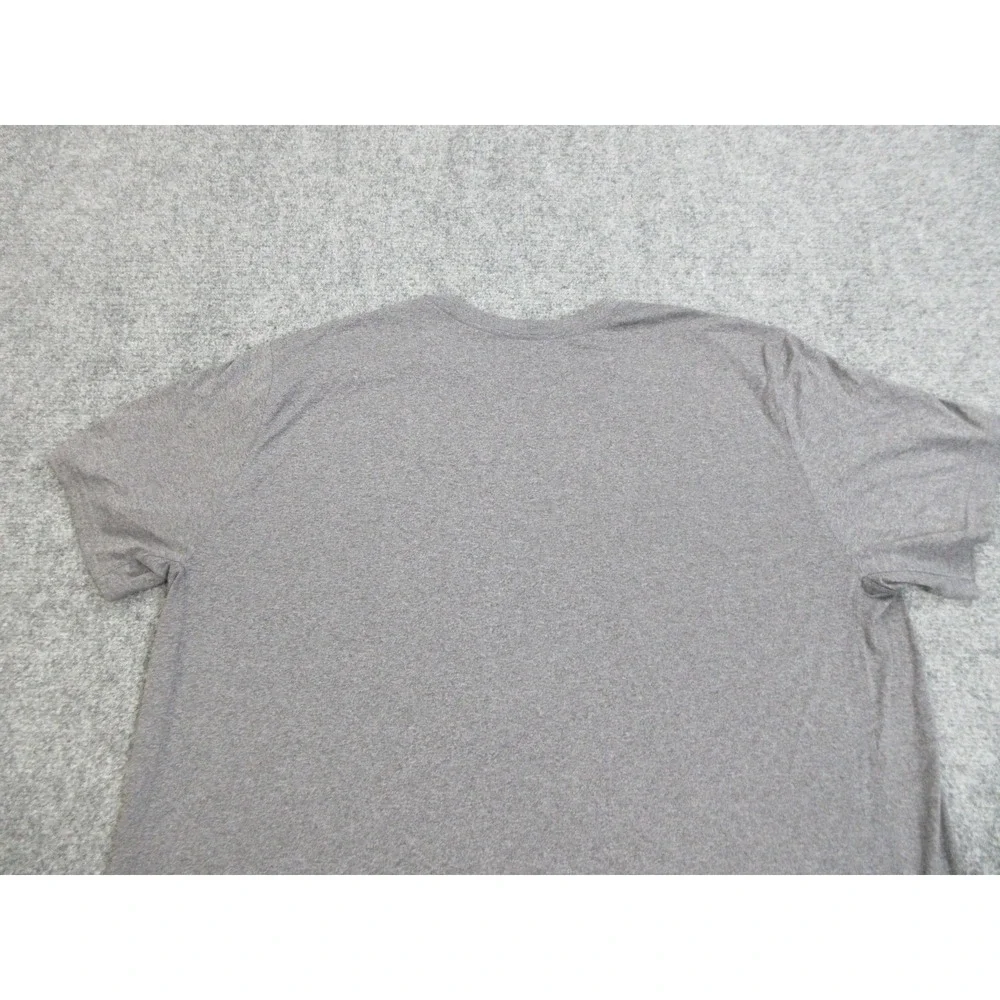 Clemson Tigers Shirt Mens 2XL Gray NCAA Football Nike Dri-FIT Graphic Tee Top